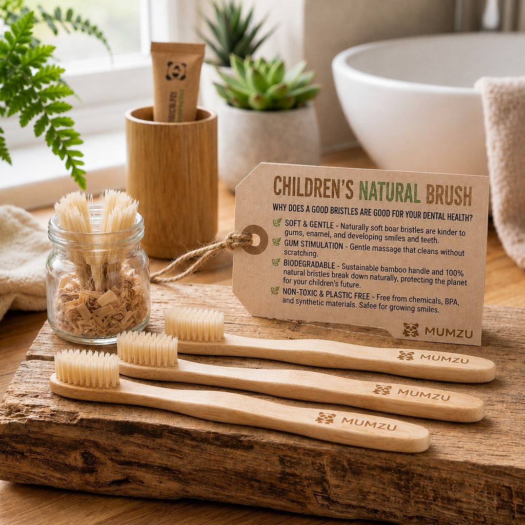 Free gift: Mumzu kids bamboo toothbrush